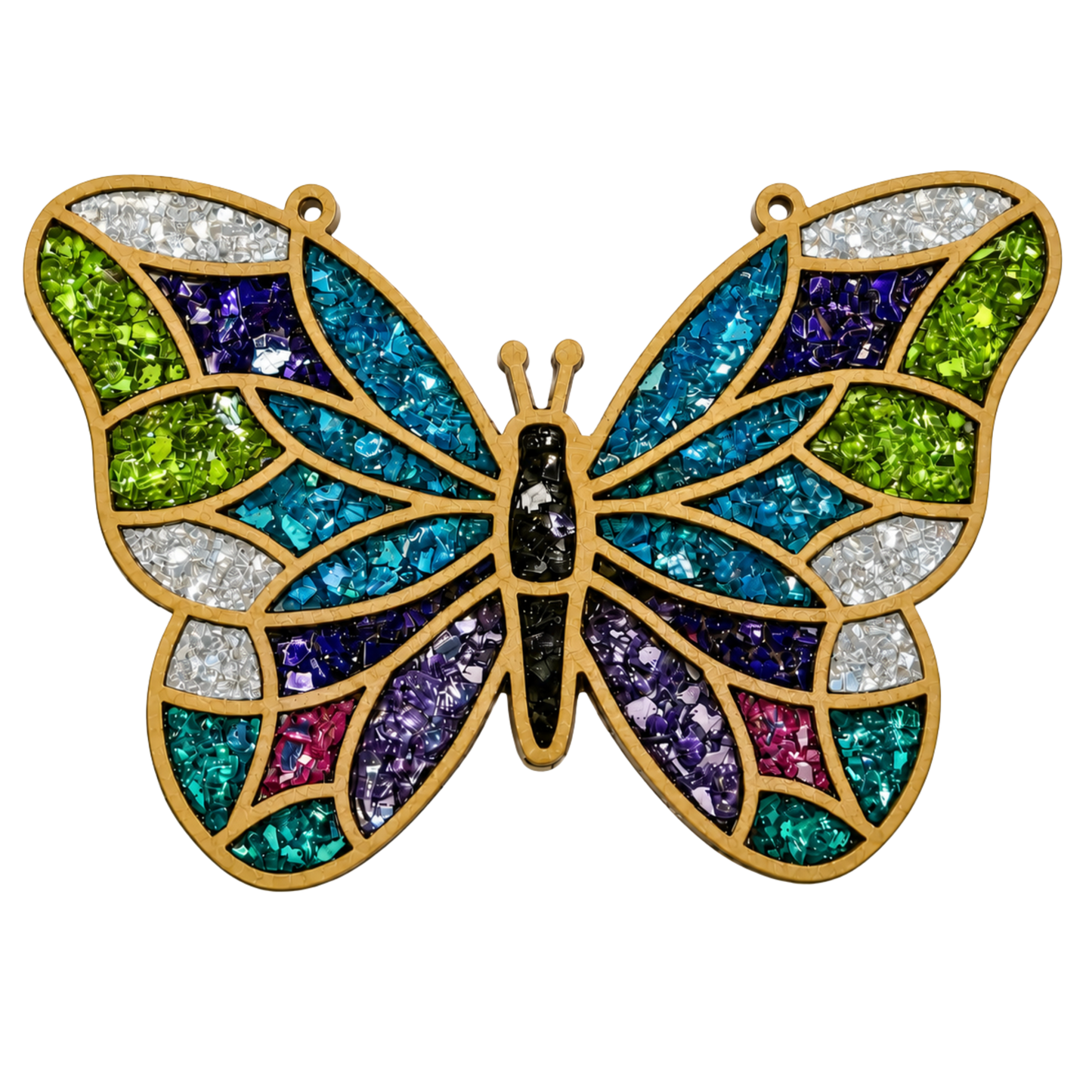 Crushed Glass Art Kit | Enchanted Butterfly